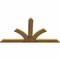 Ekena Millwork Richland Rough Sawn Timber Gable Bracket, Western Red Cedar, 84"W x 45"H x 2"D x 6"F, 13/12 Pitch GBW084X45X0206RIC00RWR - alternate 5